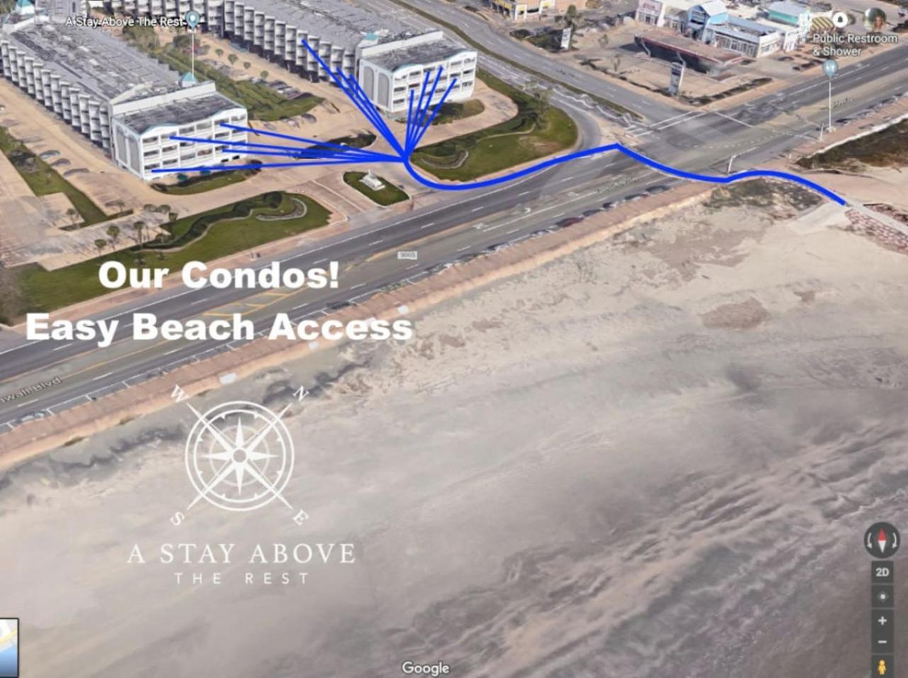Cdm 304 - Beachfront Serenity Γκάλβεστον Εξωτερικό φωτογραφία
